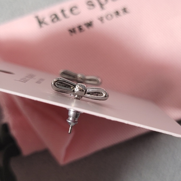 Kate Spade Double Bow Earrings - Picture 9 of 11